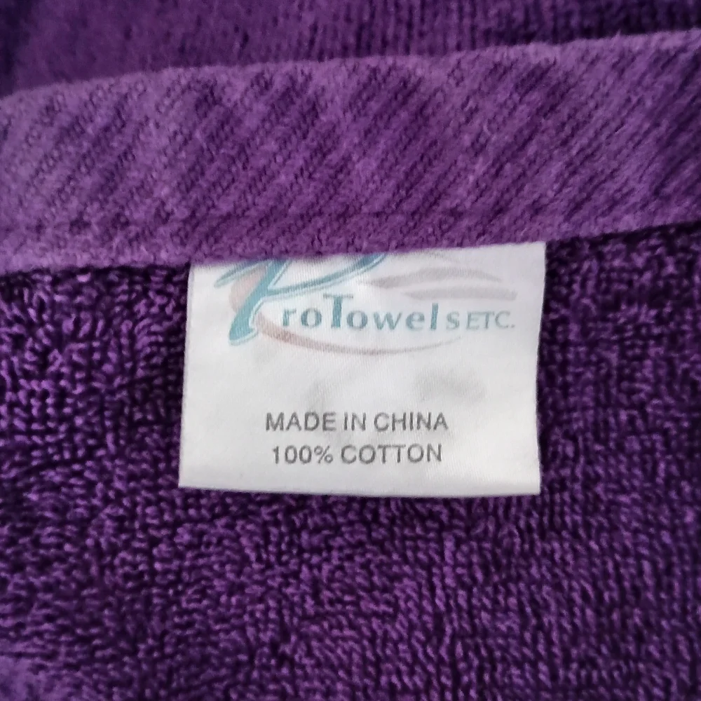3/$10 🌟 Purple Miss Chievous Monkey Towel The Learning Experience Daycare